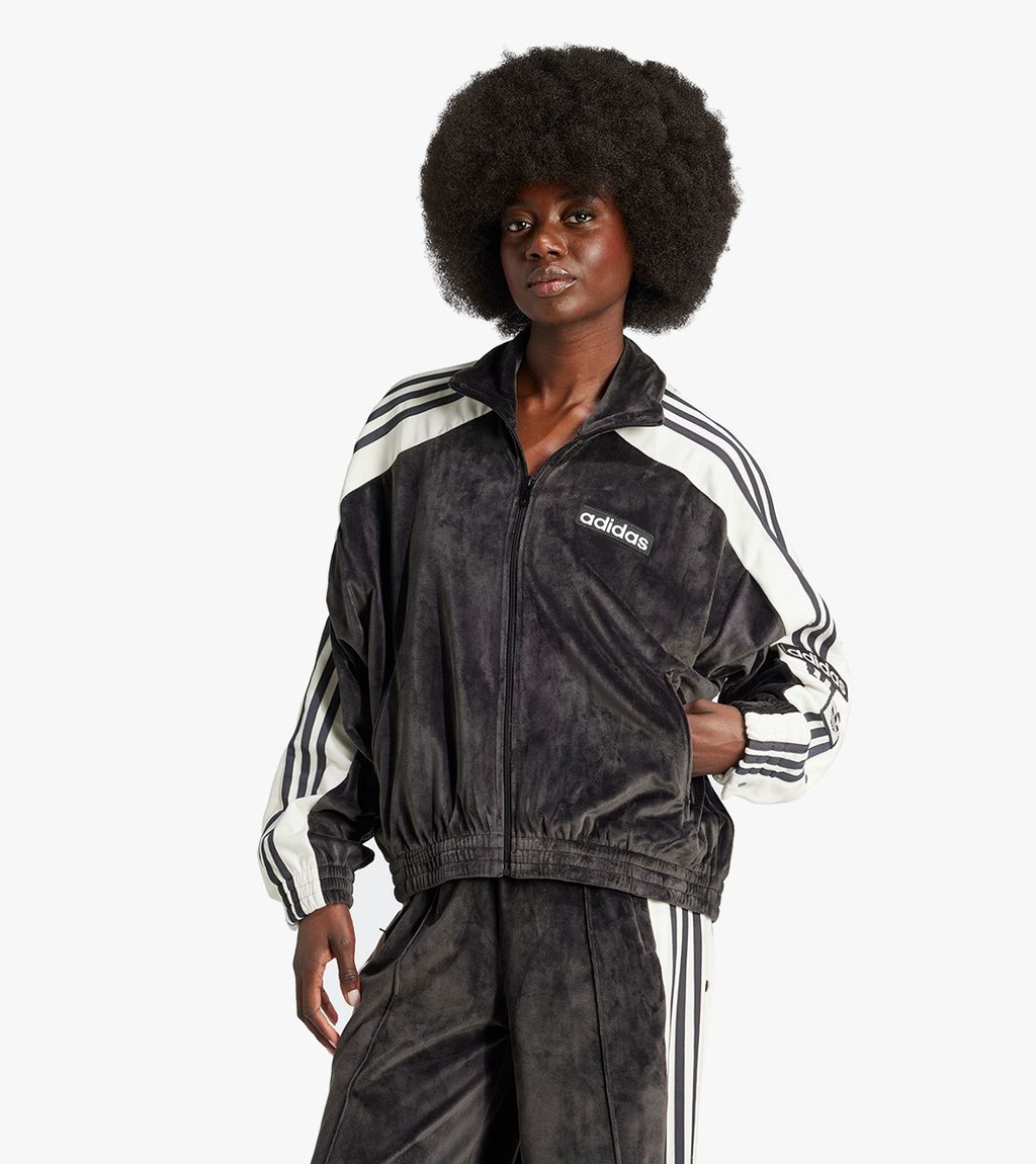 トップス VELOUR BB TT / adidas Originals adidas Originals Velour BB Track Top Maroon XS : Amazon.in