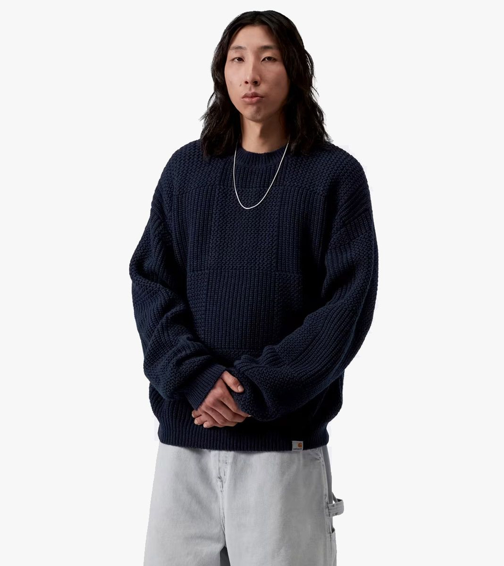 Sininen BISHOP SWEATER