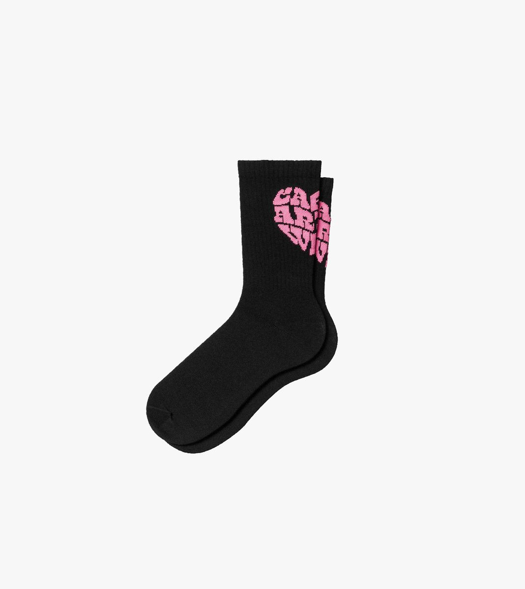 Juoda Heartbreaker socks