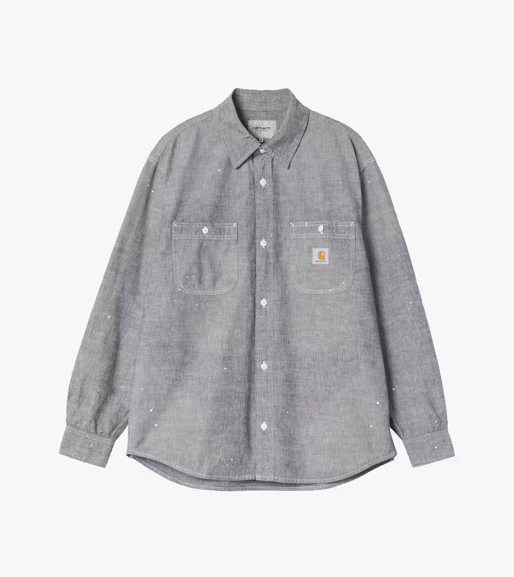 Melna L/S PAINTER SHIRT
