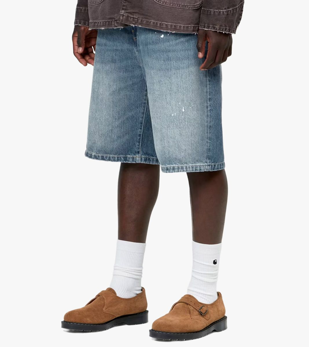 Mėlyna Landon short
