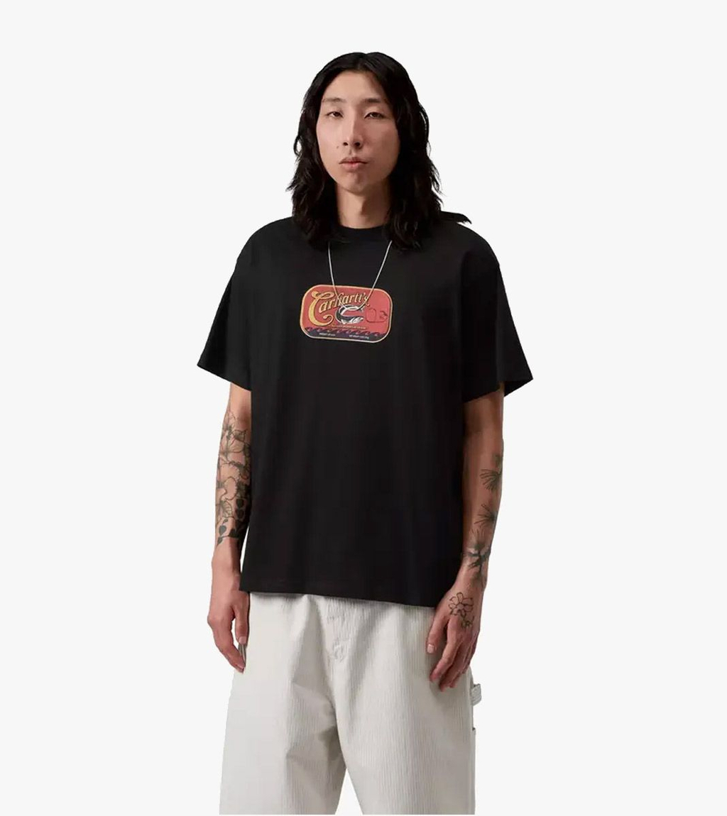 Black S/S SARDINAS T-SHIRT