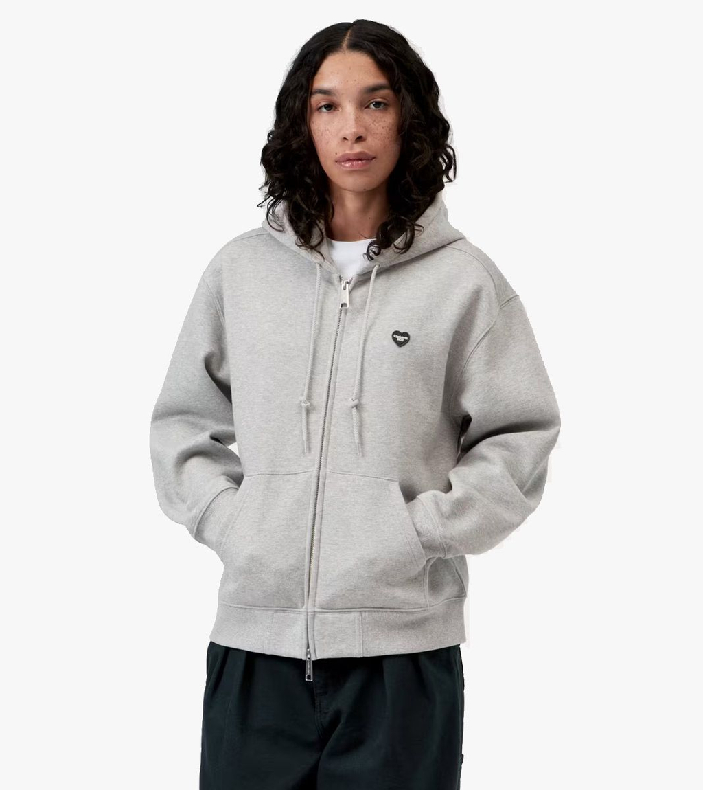 Pilka W´ hd small heart patch jkt