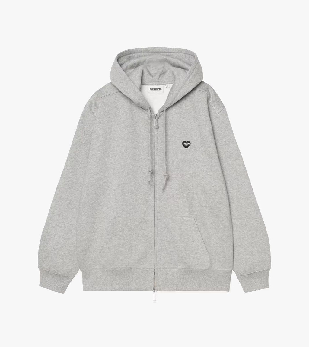 Pilka W´ hd small heart patch jkt