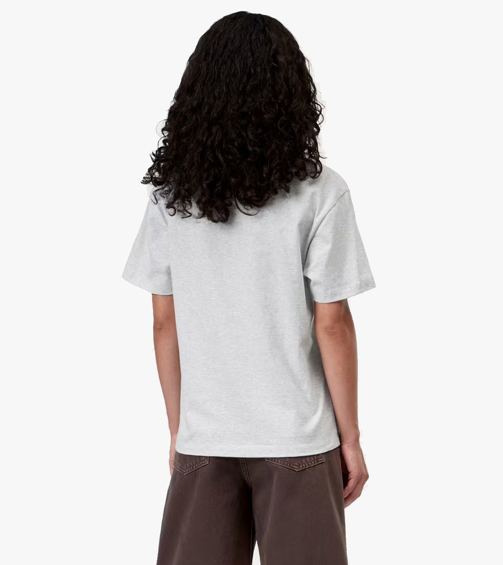 Lilla W´ s/s script embroidery t-s