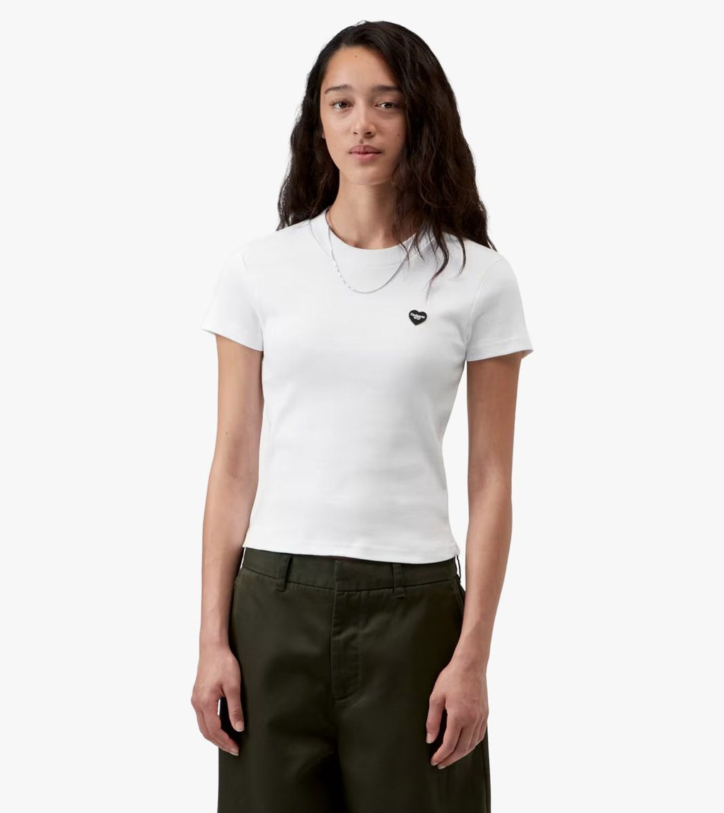 Balta W´ s/s small heart patch t-shirt