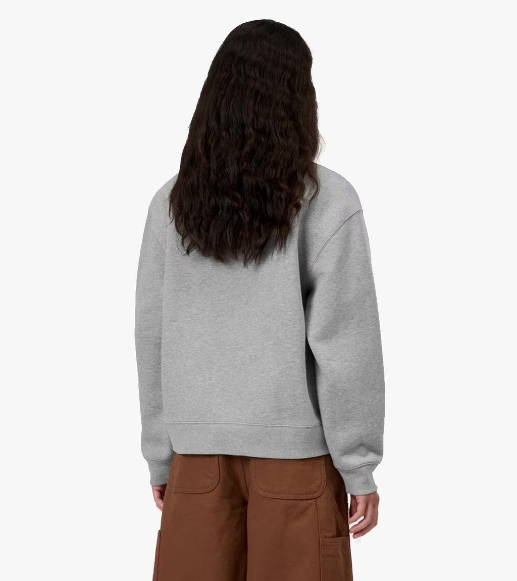 Pilka W´ small heart patch sweat