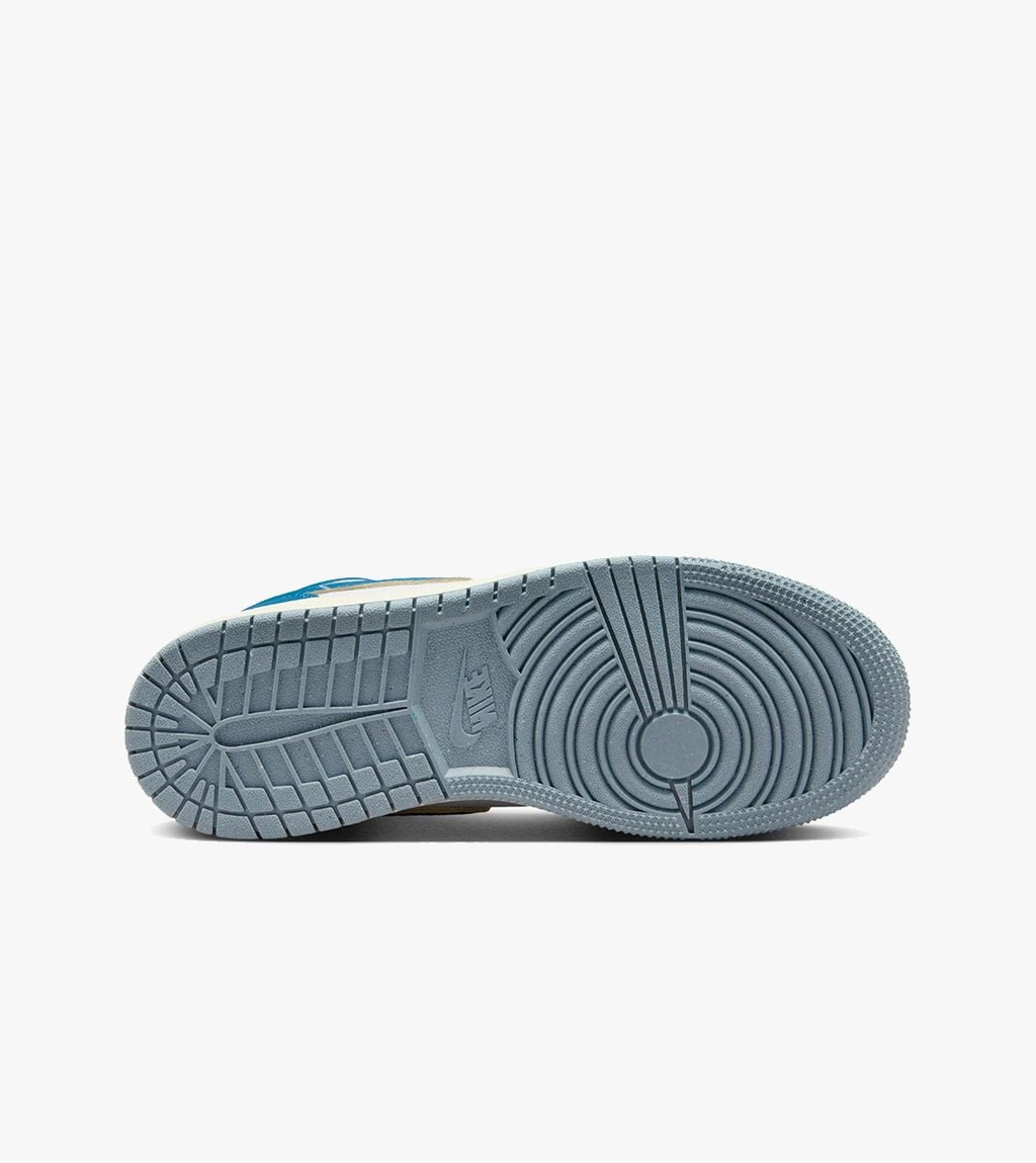 Mėlyna Air jordan 1 low se gs
