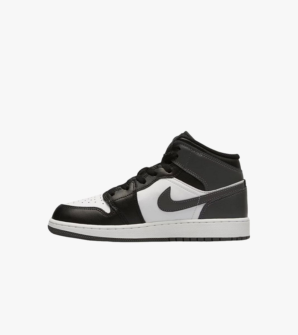 Black AIR JORDAN 1 MID GS