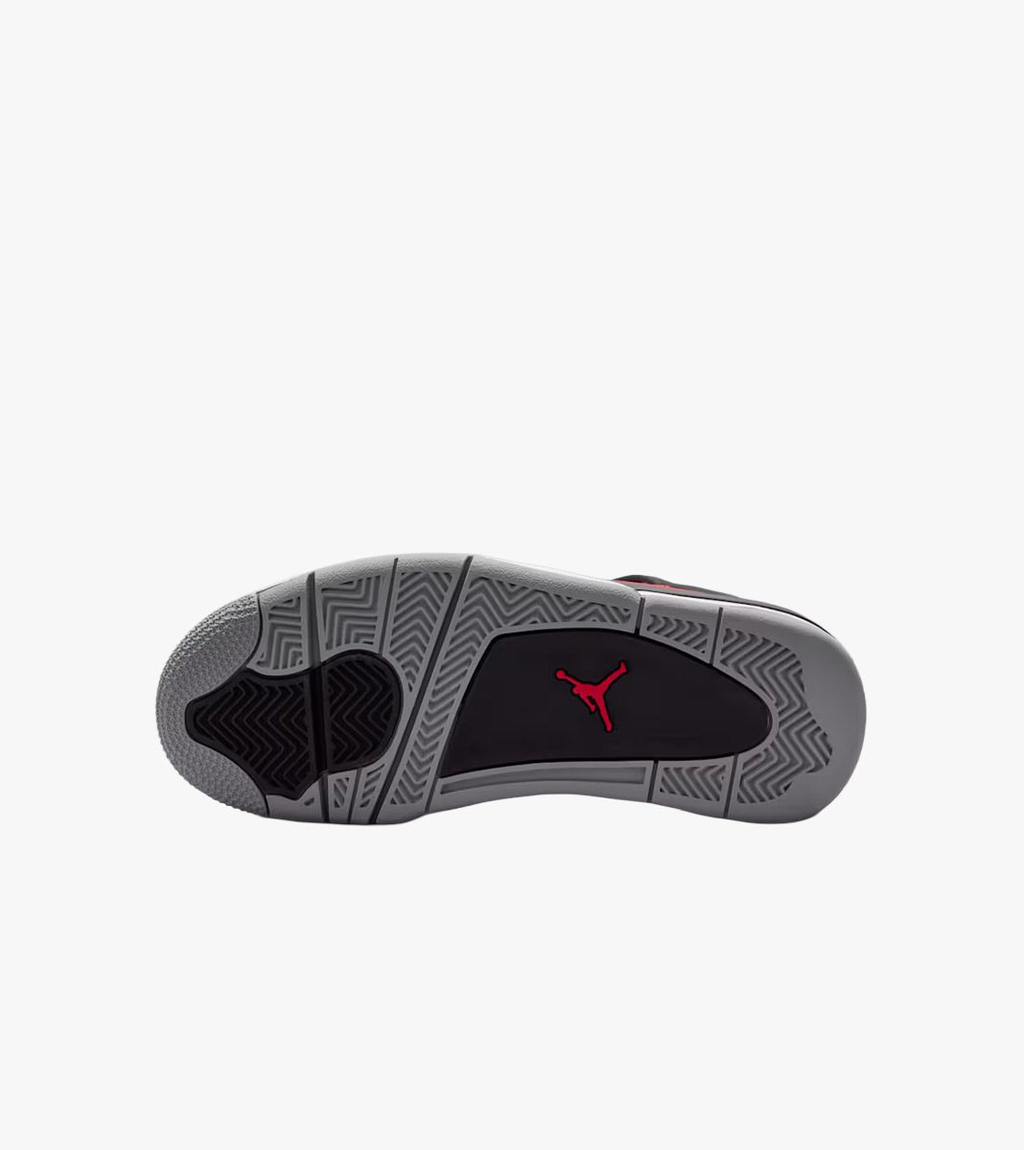Red AIR JORDAN 4 RETRO GS