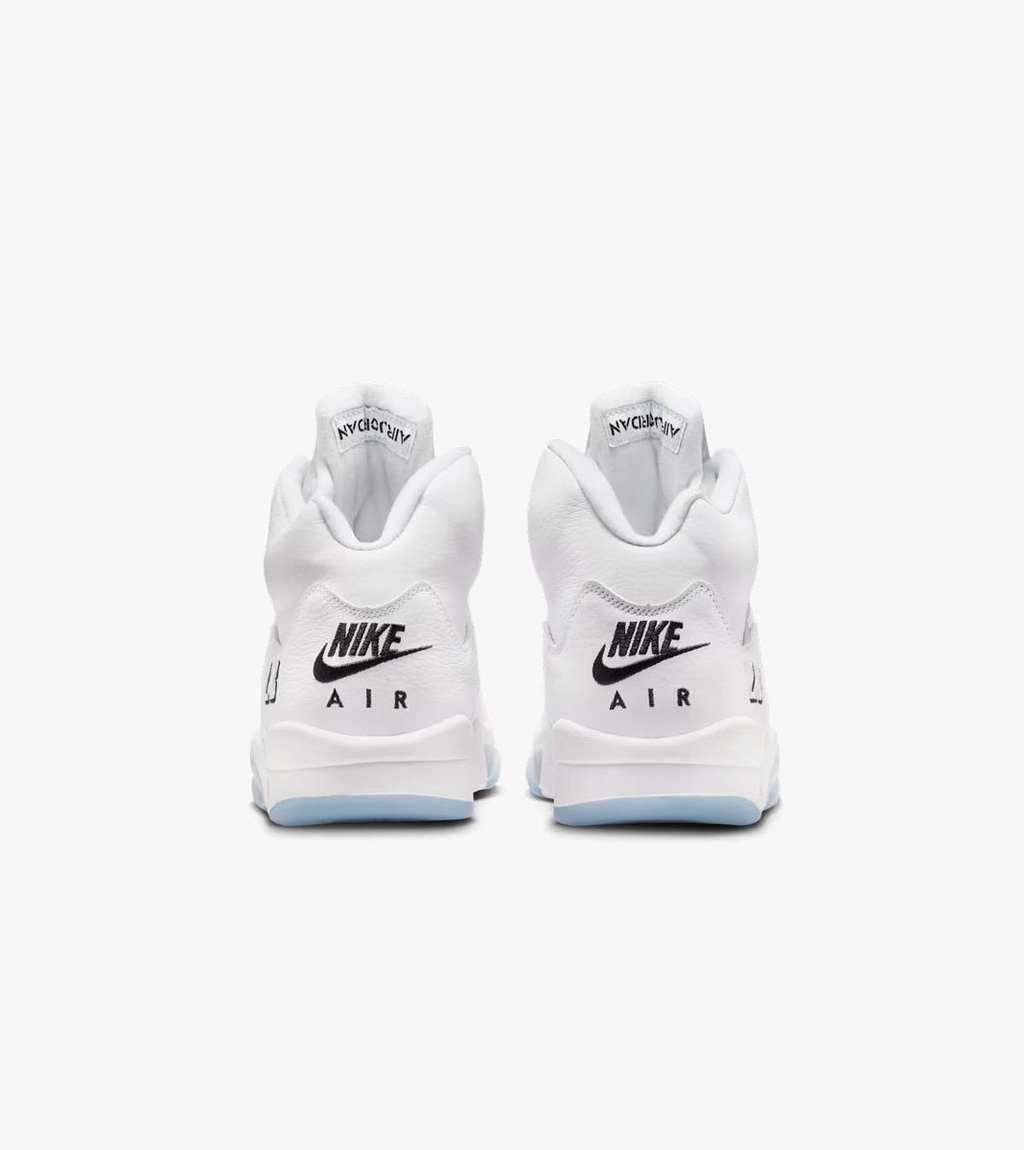 White AIR JORDAN 5 RETRO OG
