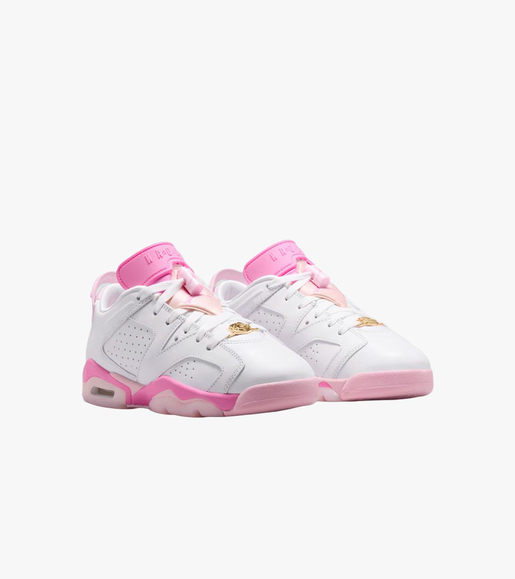 Valge Air jordan 6 retro low (gs)