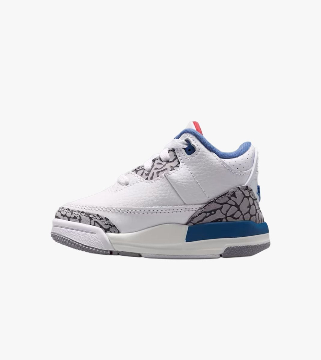 Valge Jordan 3 retro (td)