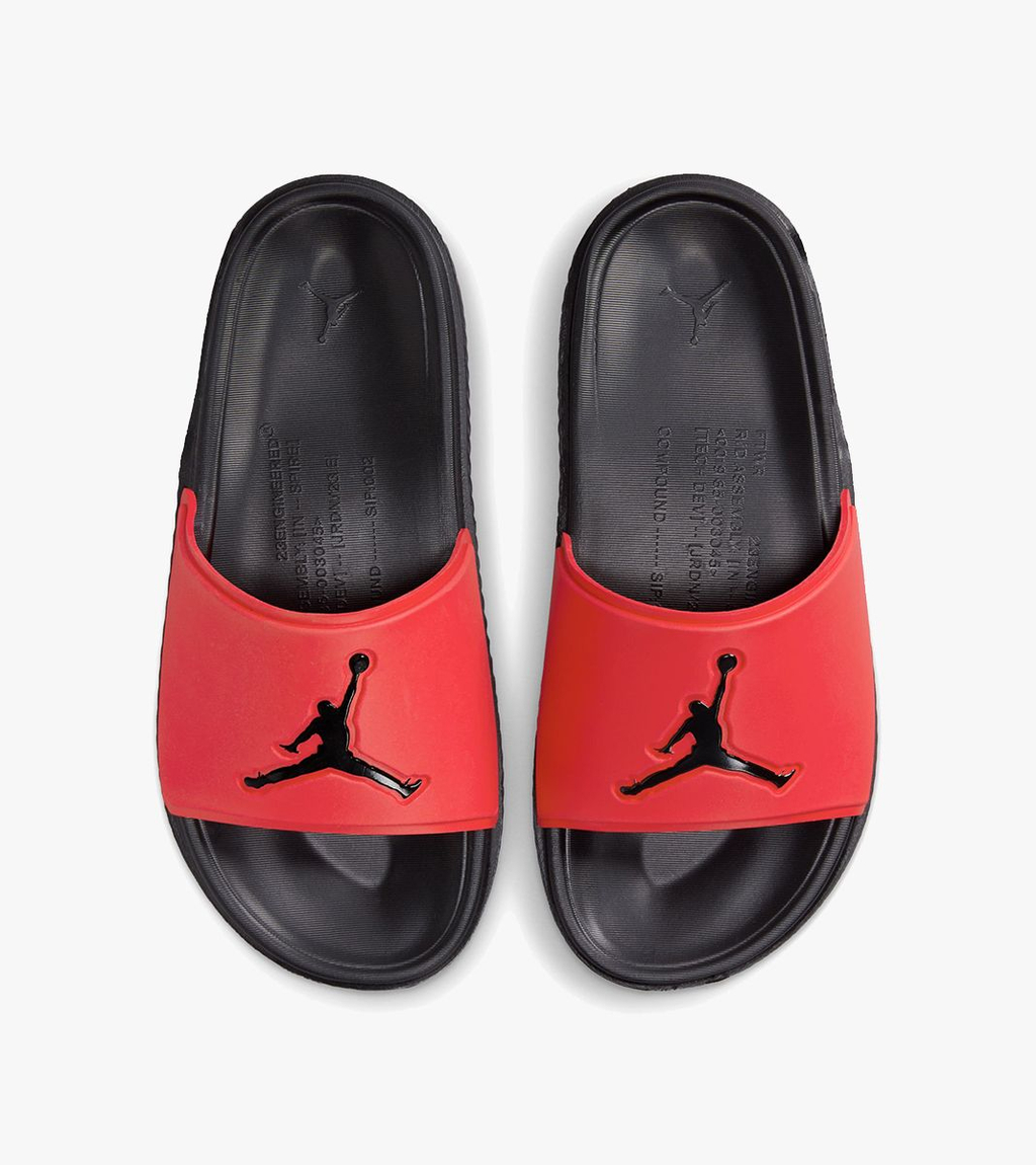Punane Jordan jumpman slide