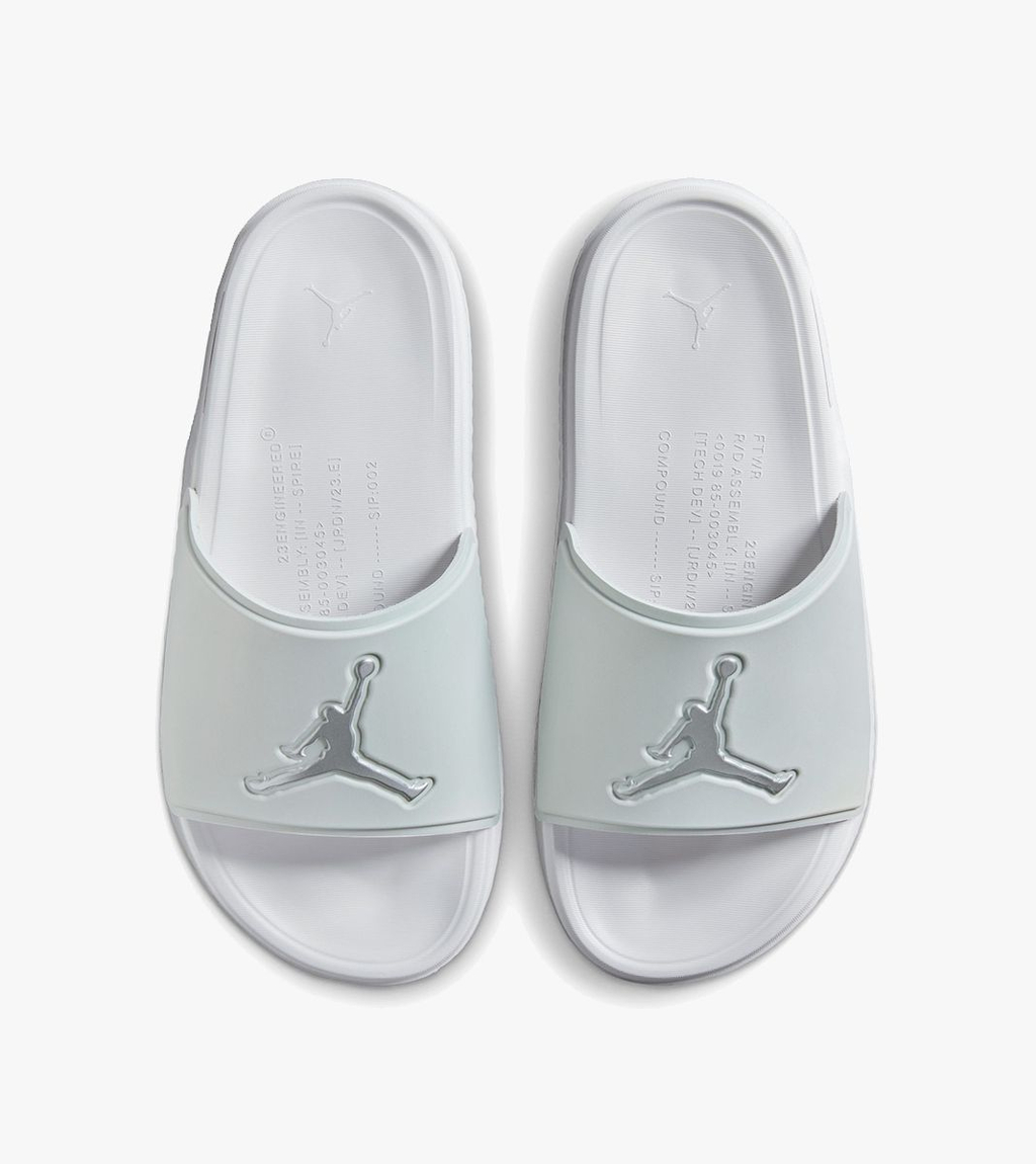 Valge Jordan jumpman slide