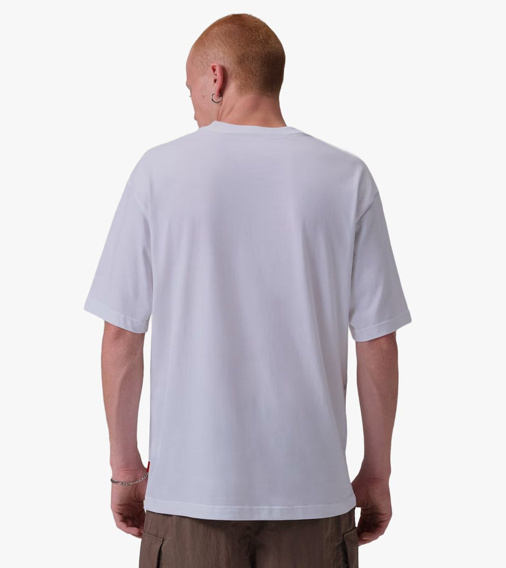 White M J FLT GFX CWBY 85 SS CRW