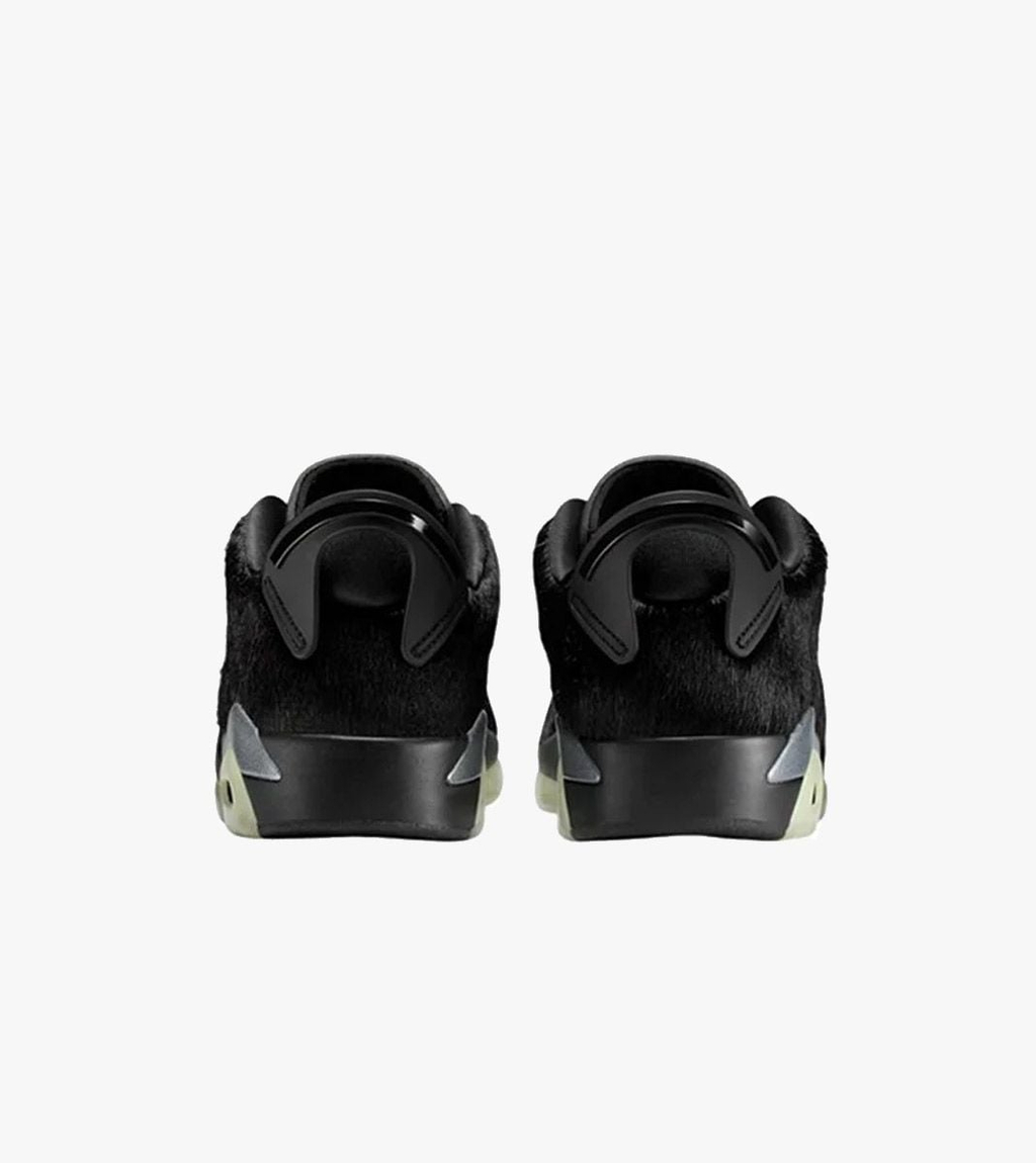 Black W AIR JORDAN 6 LOW