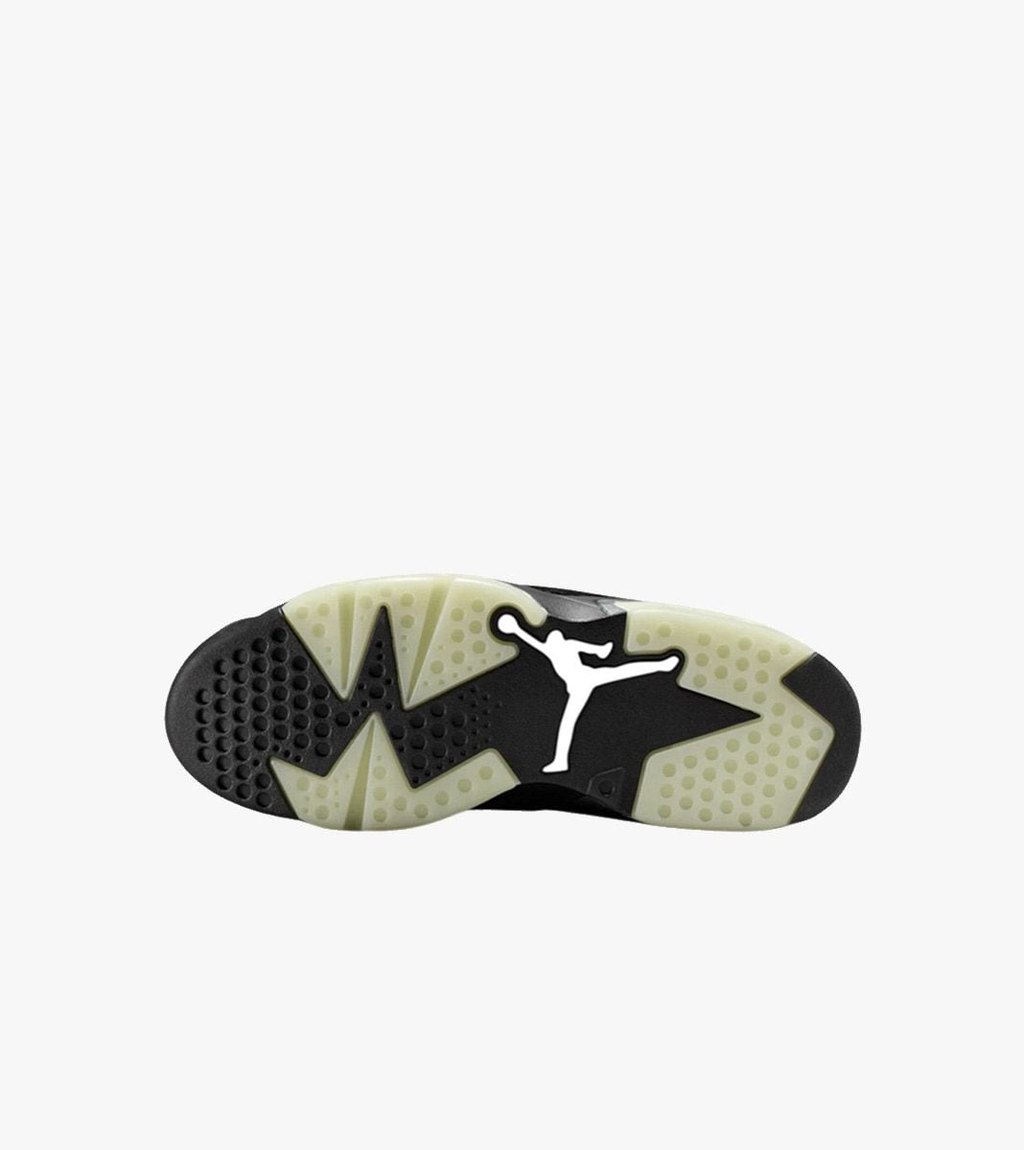 Black W AIR JORDAN 6 LOW
