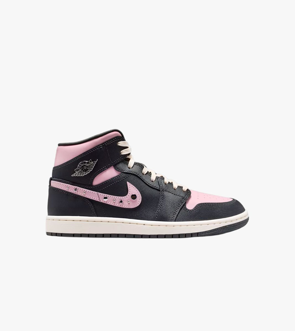 Juoda Wmns air jordan 1 mid se