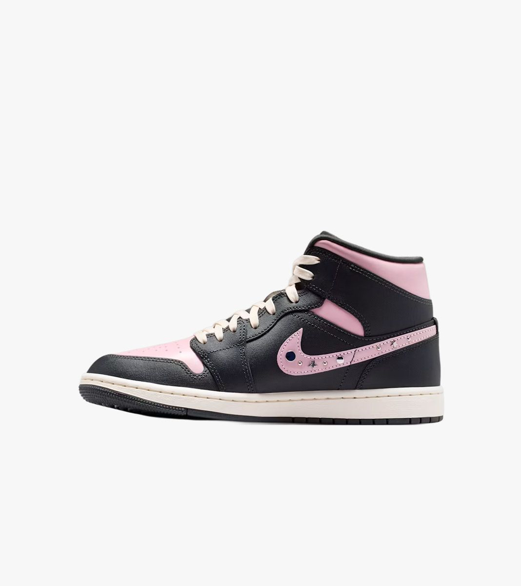 Juoda Wmns air jordan 1 mid se