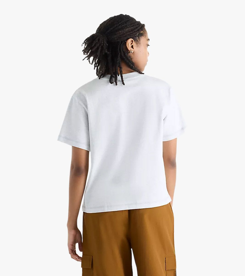 Pelēka ATHLETICS PREMIUM LOGO HIP LENGTH RELAXED T-SHIRT