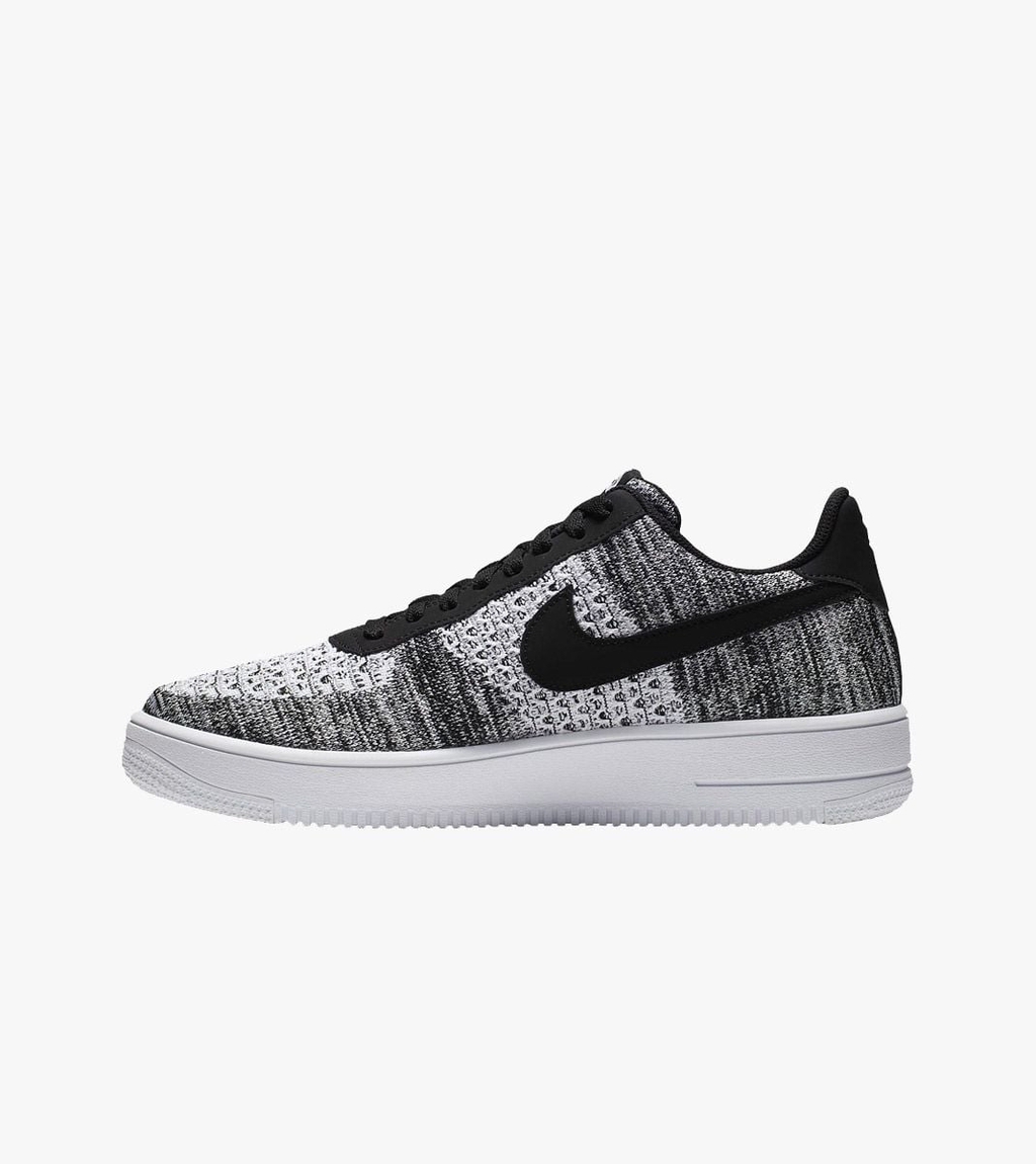 Black AIR FORCE 1 FLYKNIT 2.0