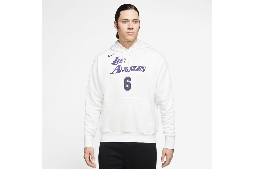 Valkoinen LAL M NK FLC PO N&N ESS CE