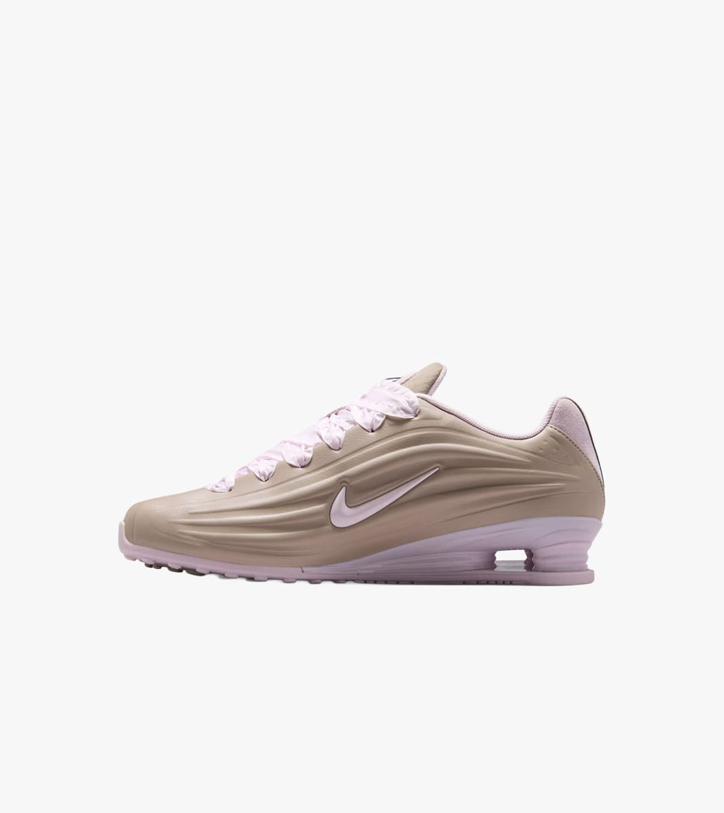 Brown W NIKE SHOX Z LACE