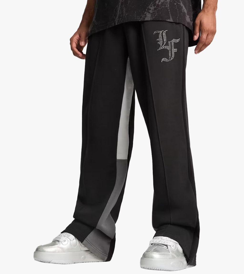 Must Hoops x lafrance written in chrome pants