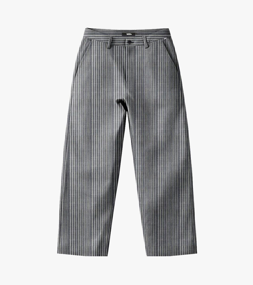 Juoda Chore loose stripe denim pants