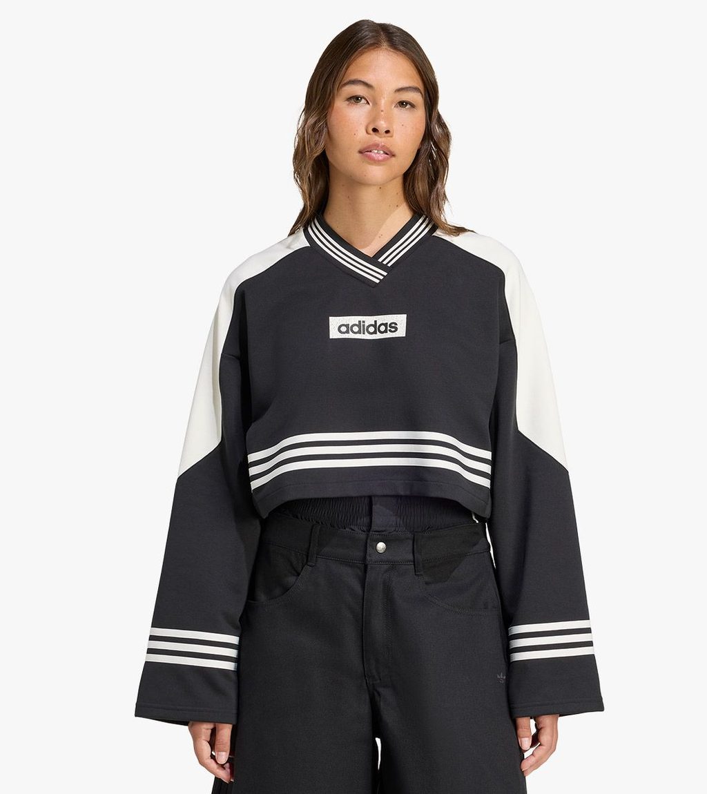 Svart Crew sweatshirt