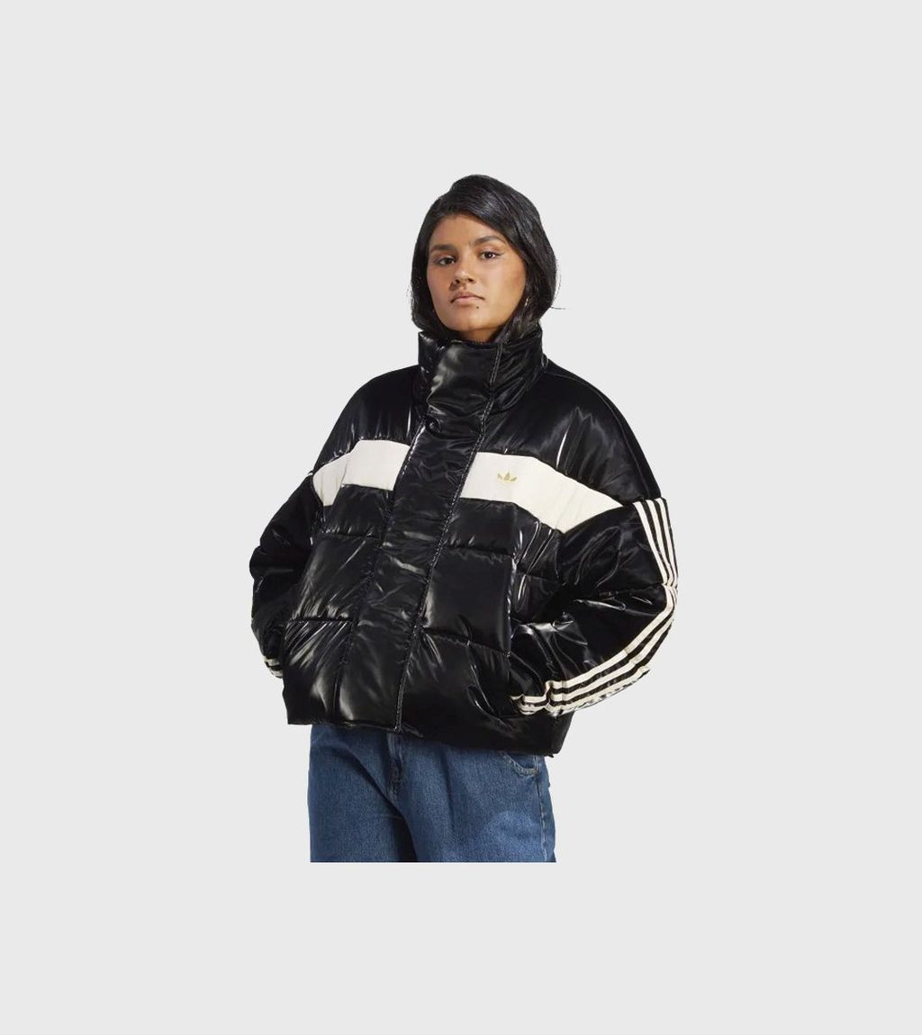 Black PUFFER JACKET