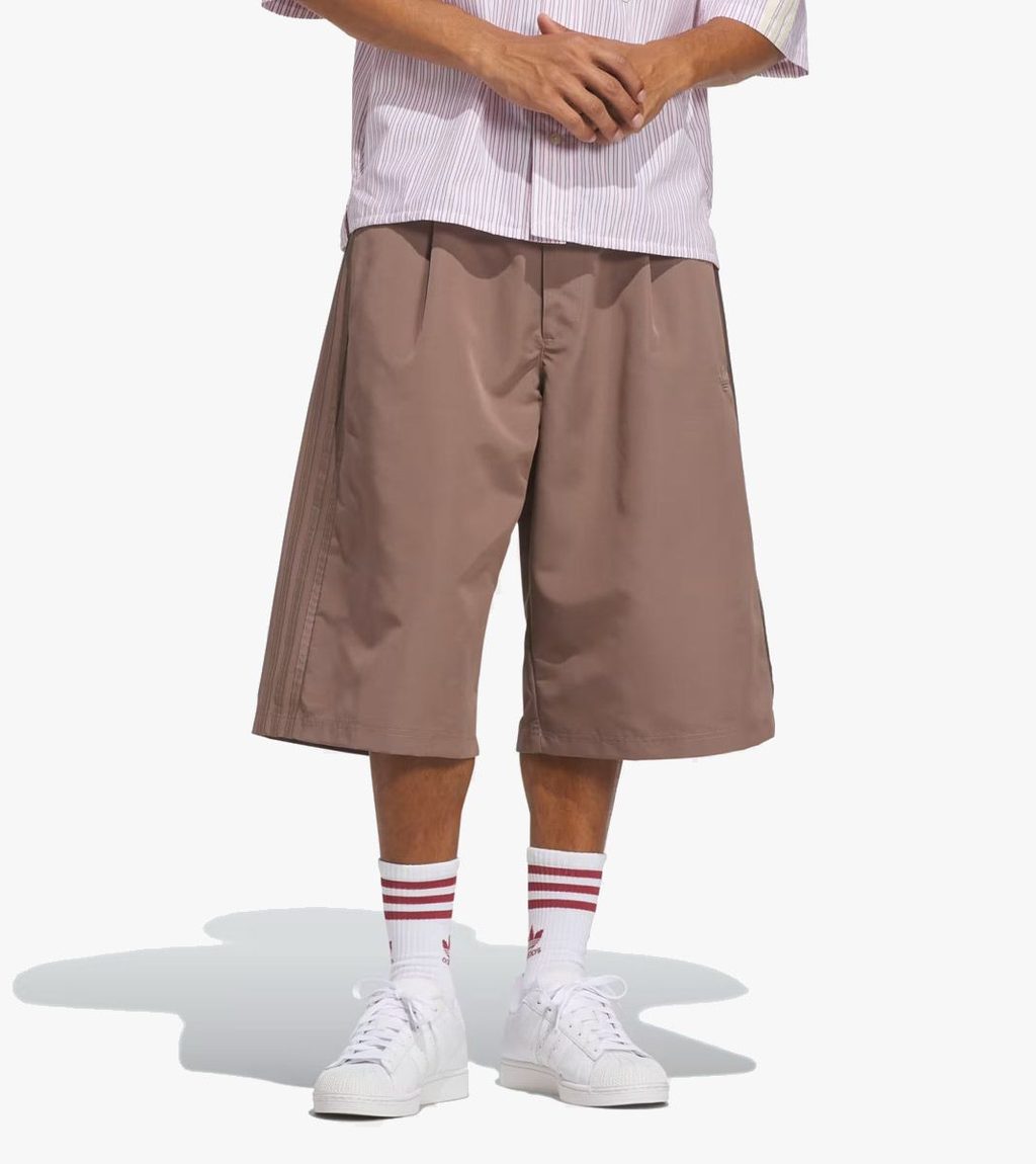 Brown WOVEN SHORT