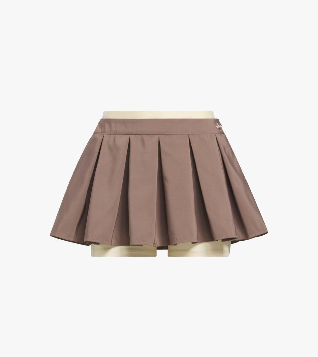 Brown WOVEN SKIRT