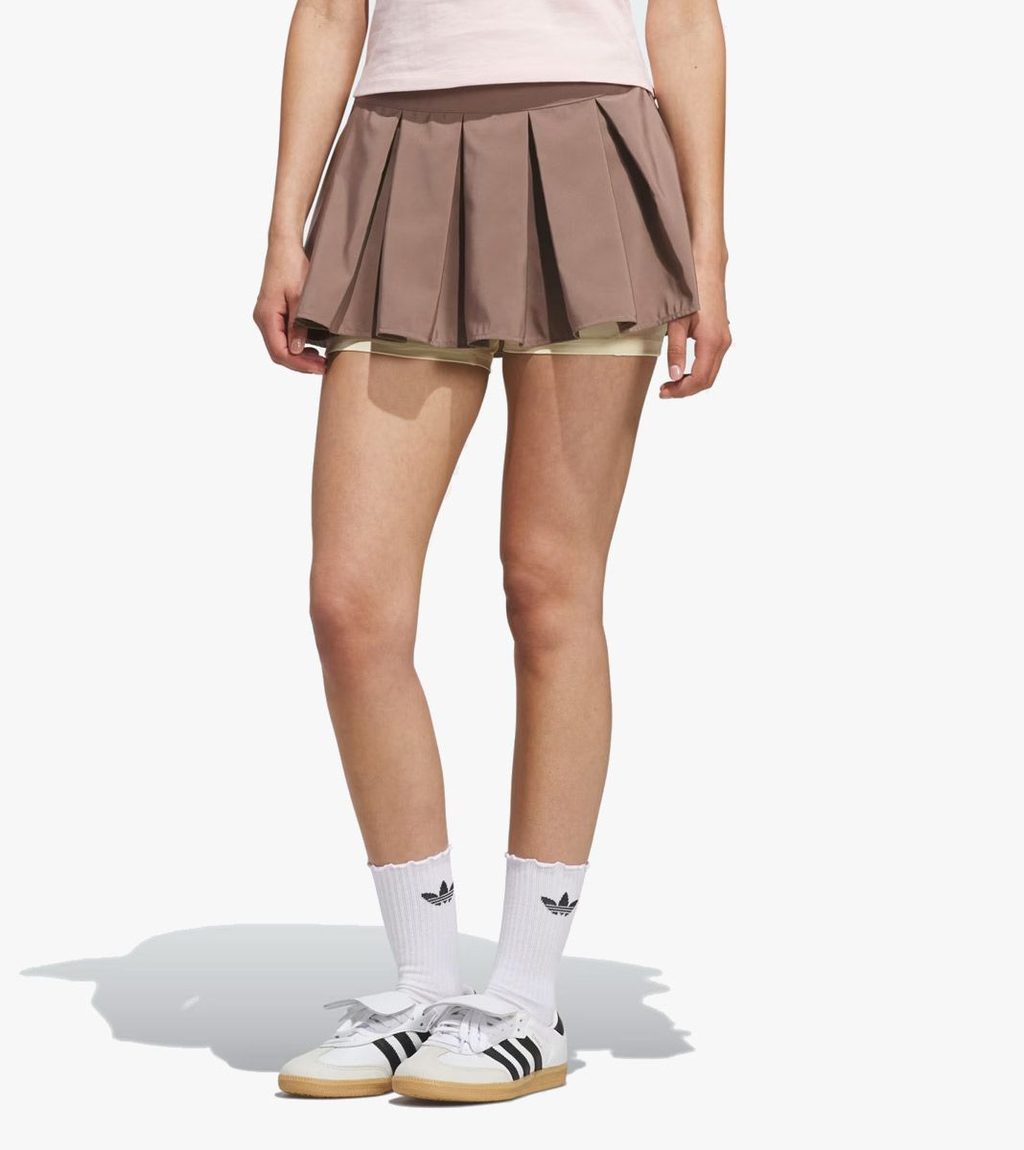 Brown WOVEN SKIRT
