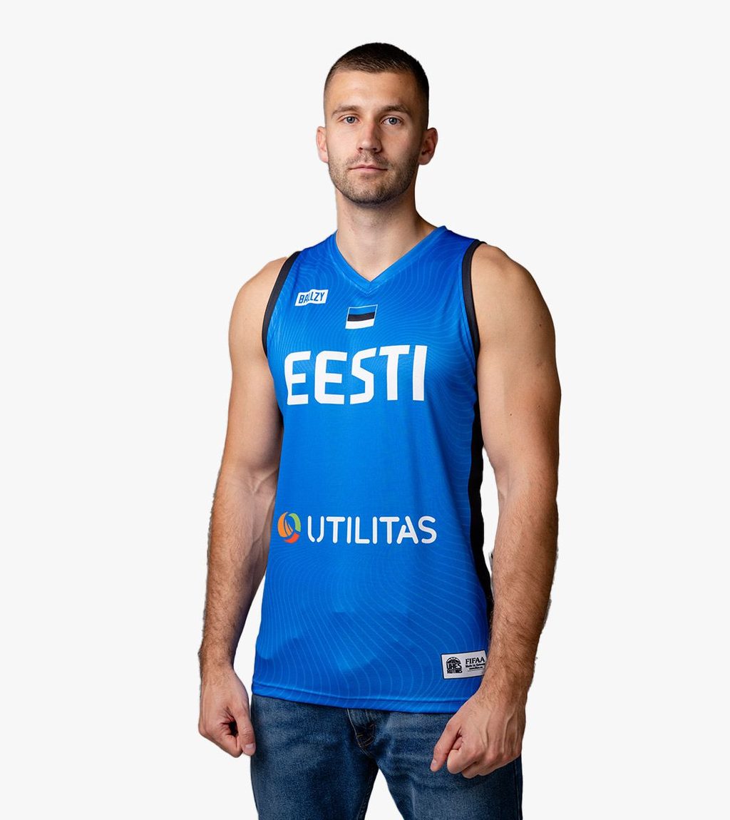 Sinine Estonia fan  jersey 25