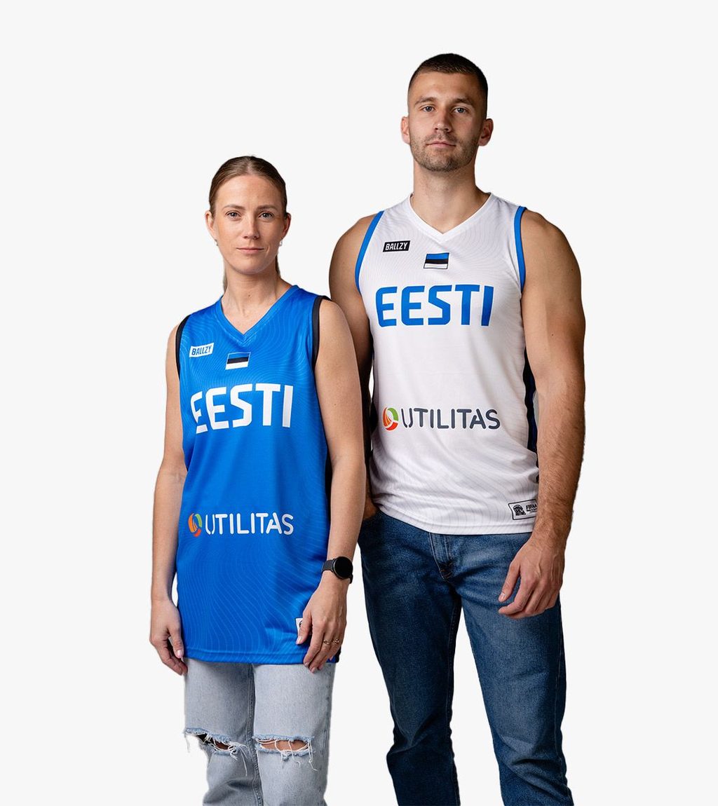 Sinine Estonia fan  jersey 25