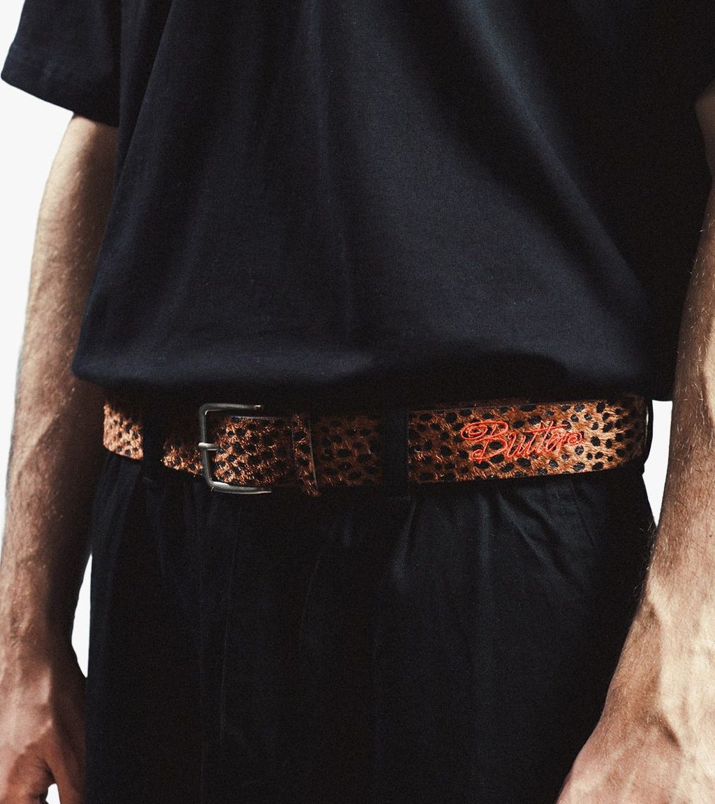 Brūna ANIMAL HIDE BELT