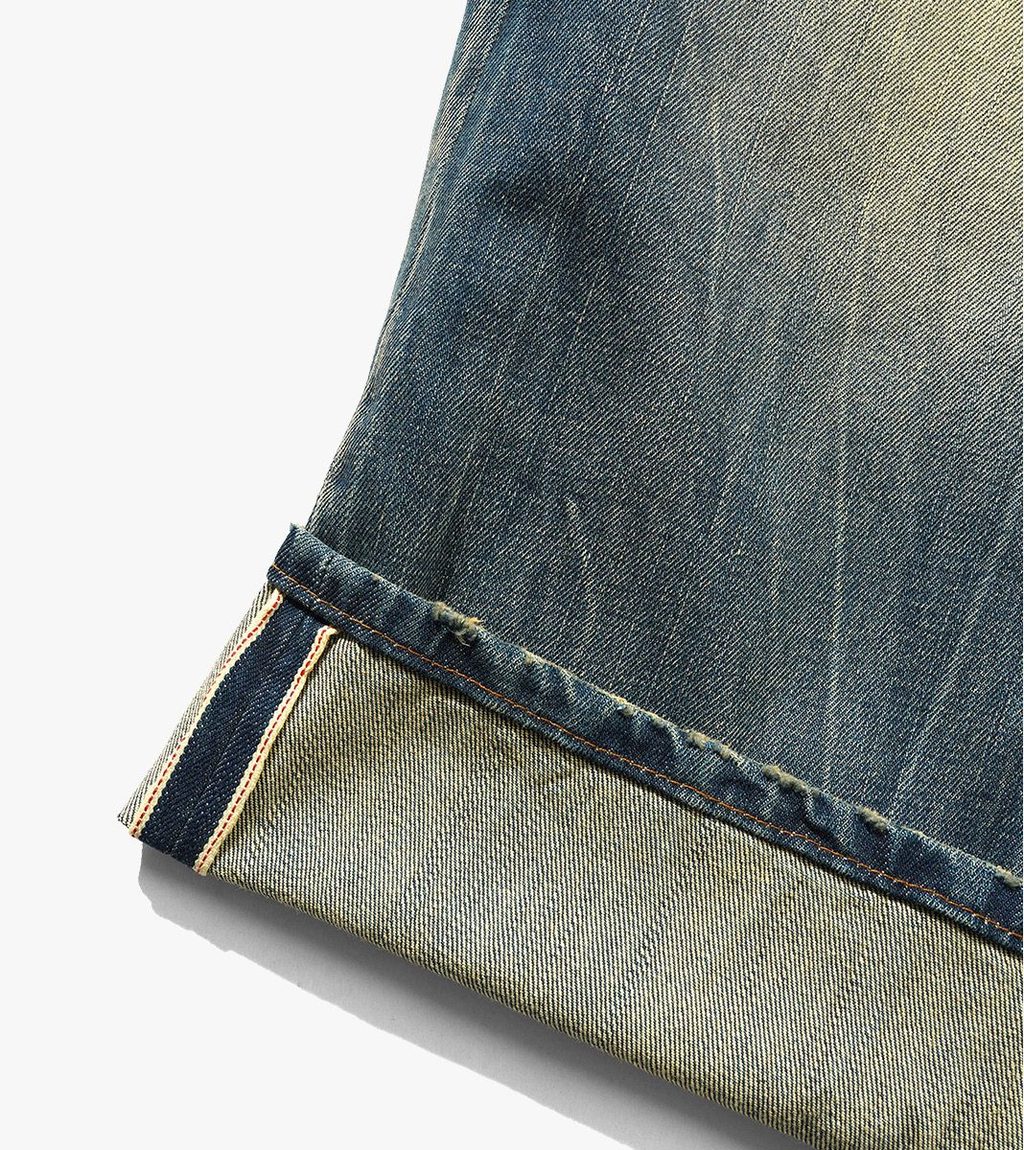 Blått Baggy denim jeans