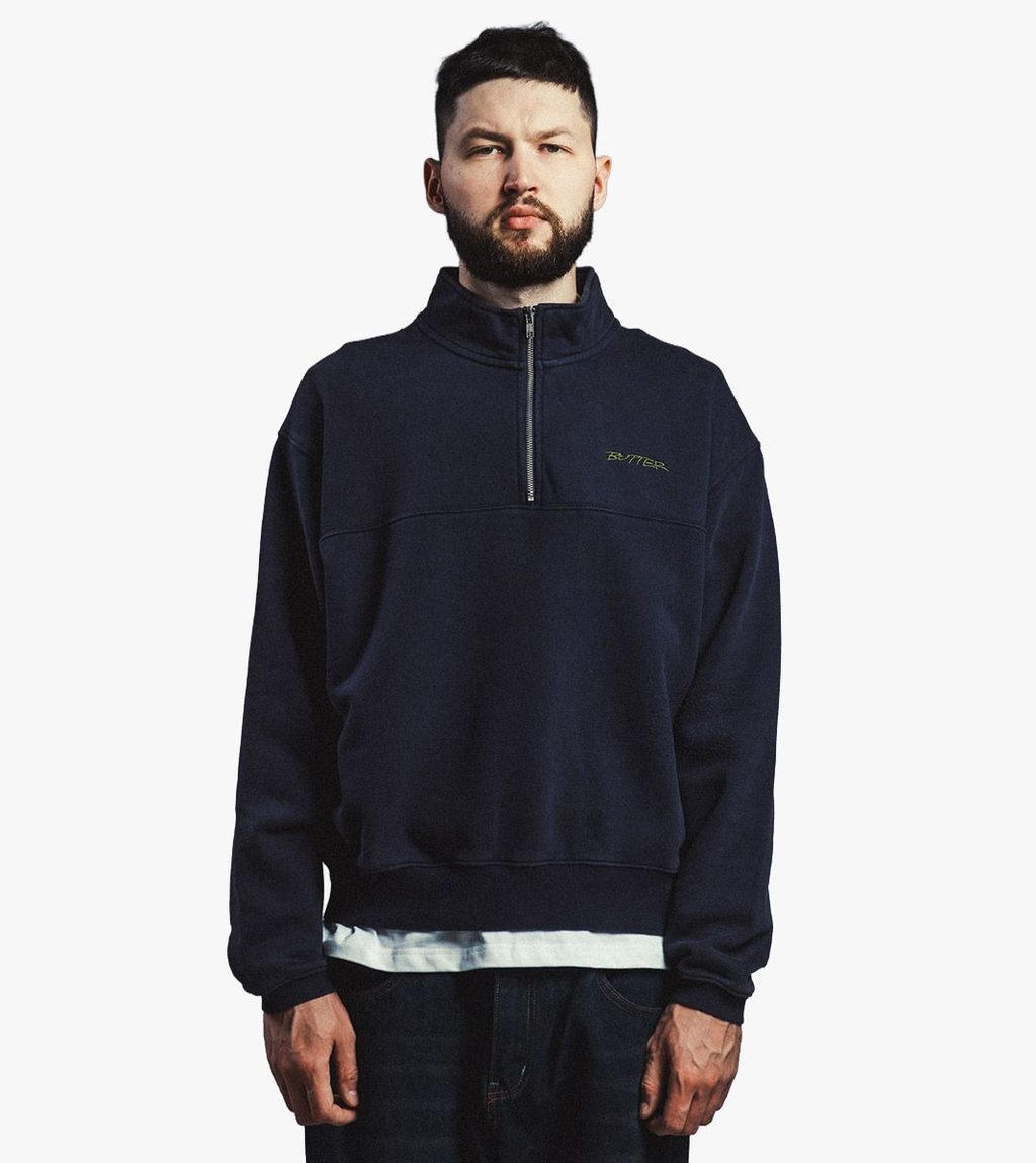 Zila PANEL 1/4 ZIP SWEATER