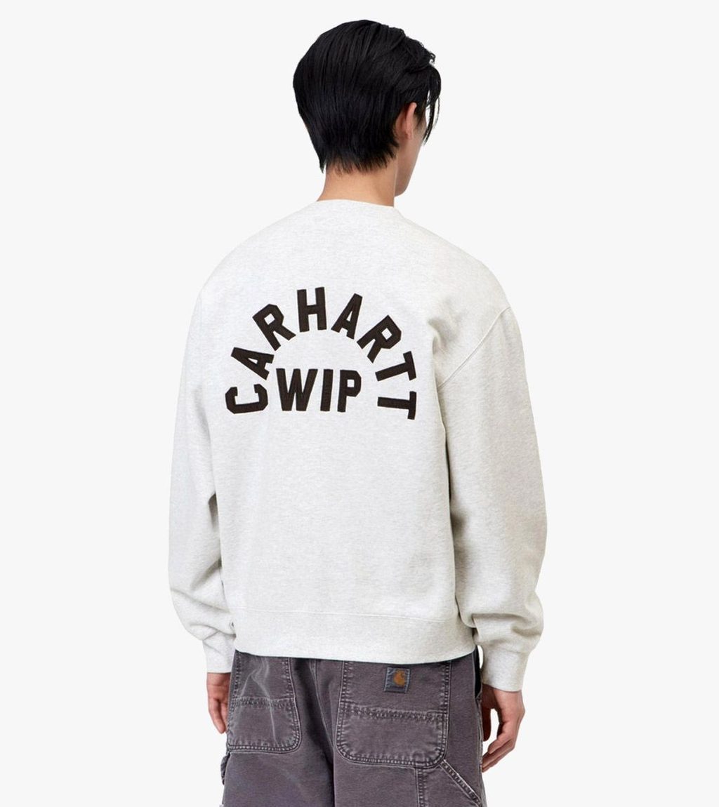 Blue ARCH SCRIPT SWEAT