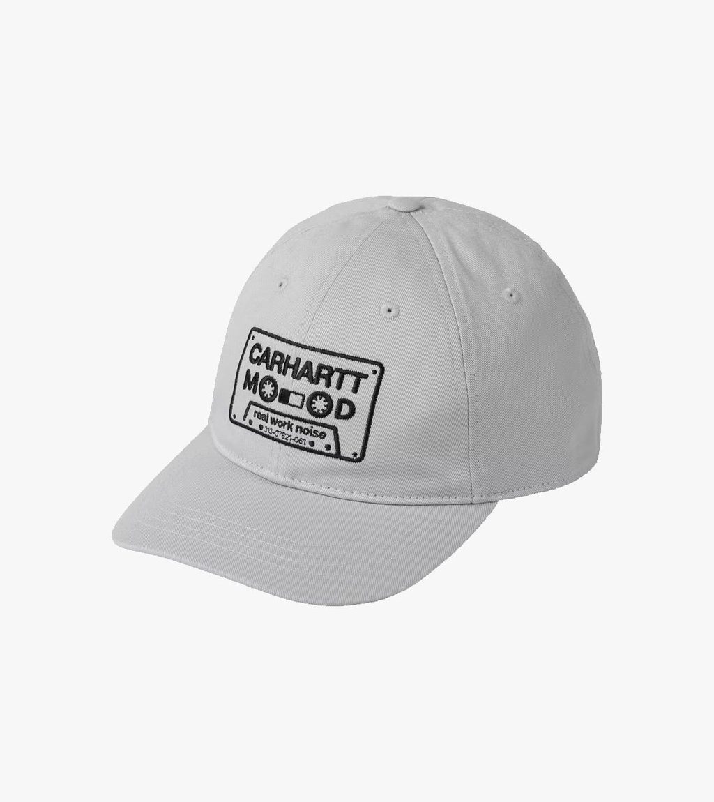 Grey BUMPER STICKER CAP
