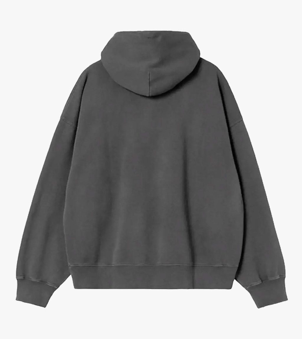 Grey HOODED BENTON SWEAT