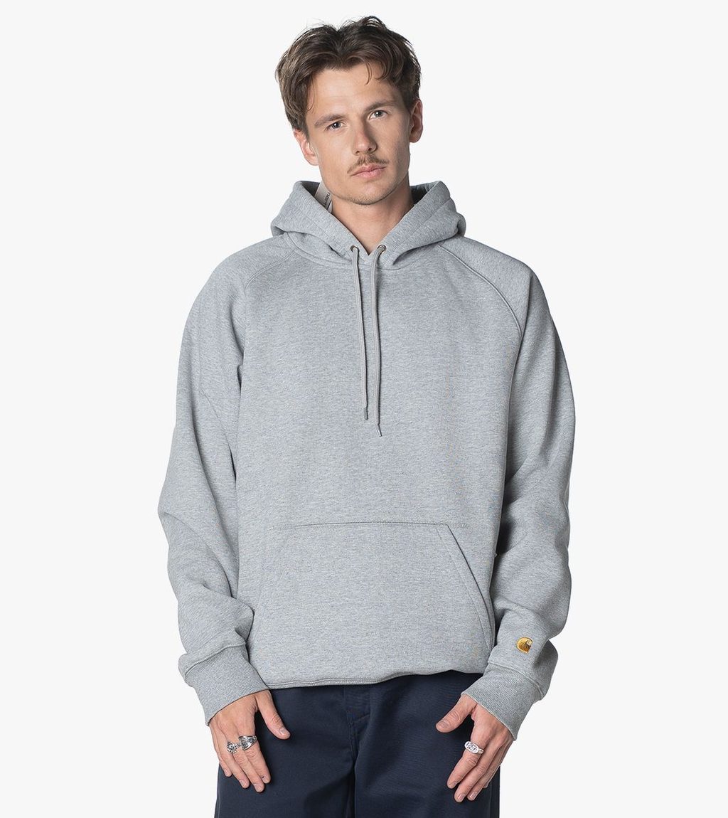 Pilka Hooded chase sweat