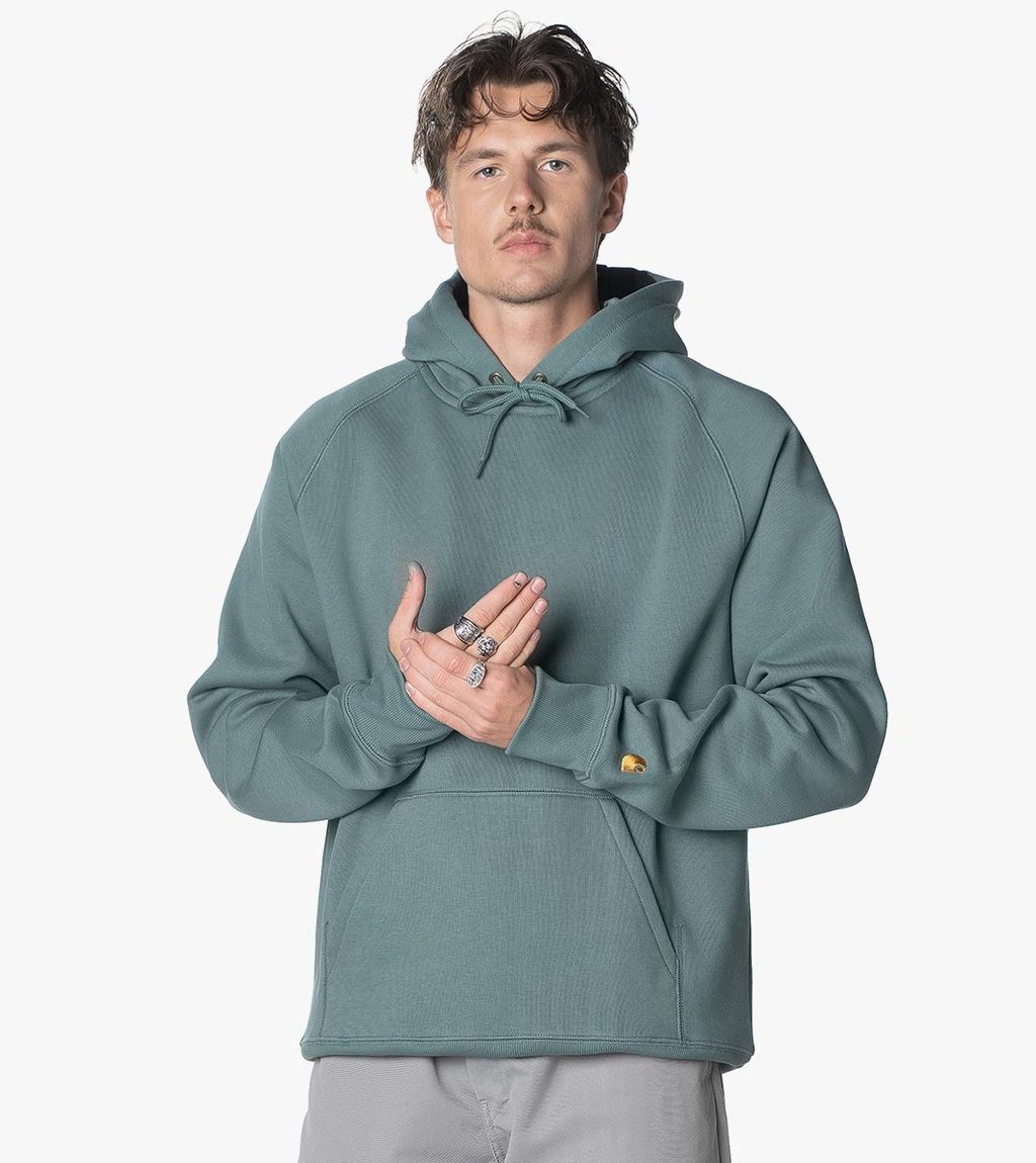 Zaļa HOODED CHASE SWEAT