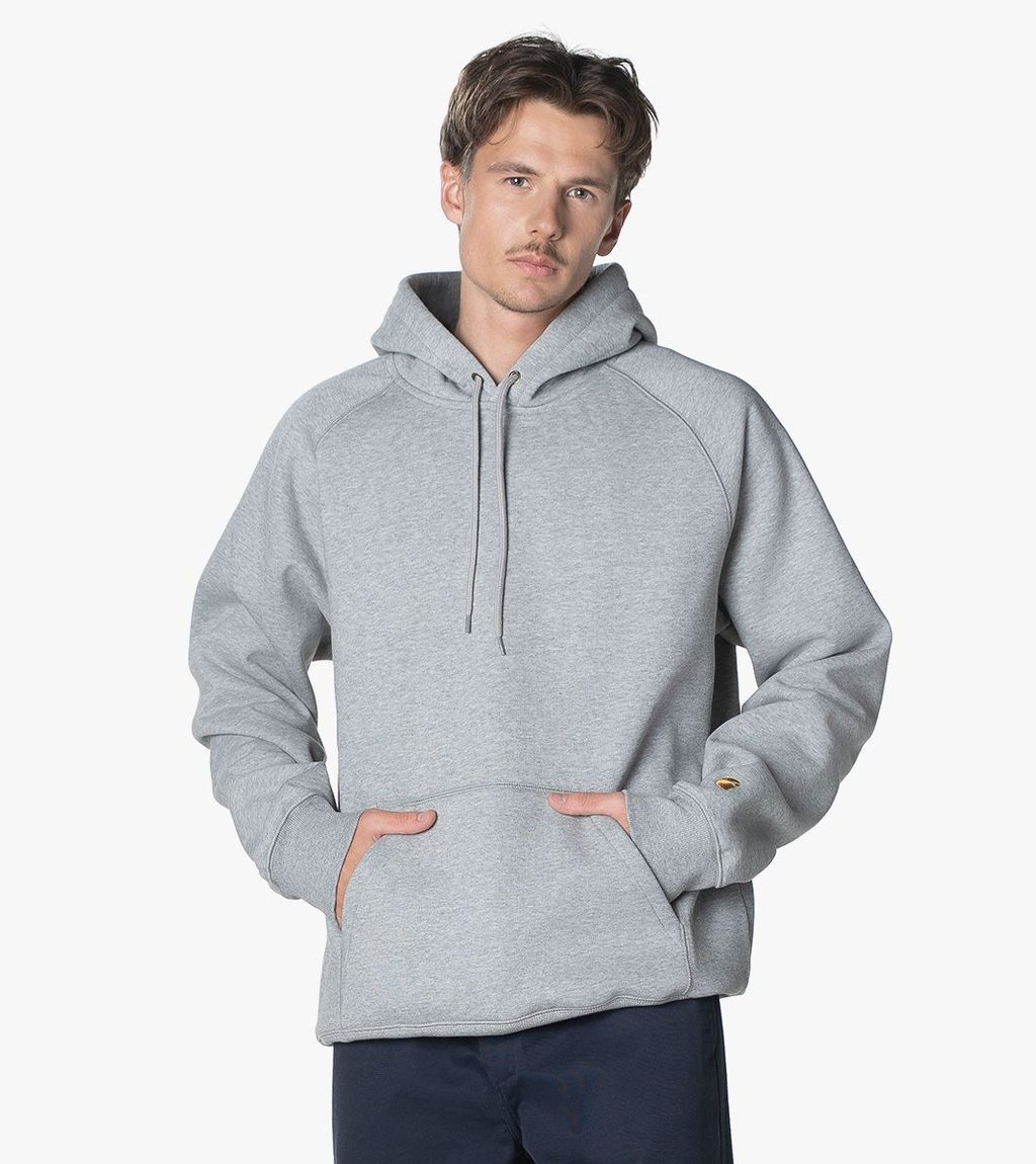 Pilka Hooded chase sweat