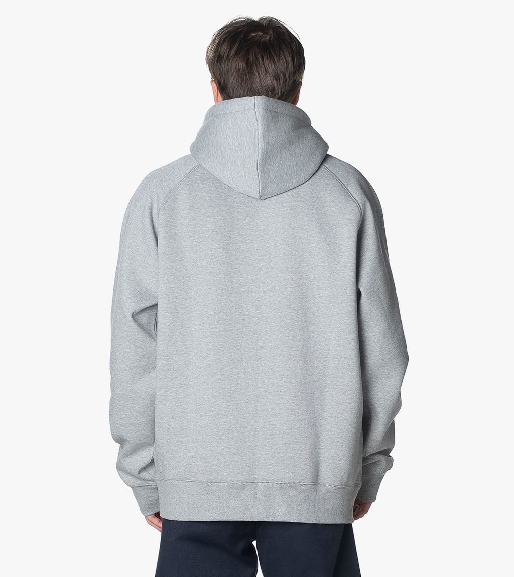 Pilka Hooded chase sweat