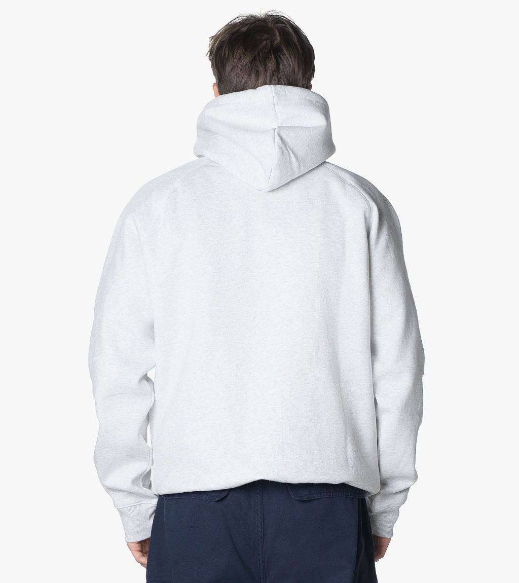 Pilka Hooded chase sweat