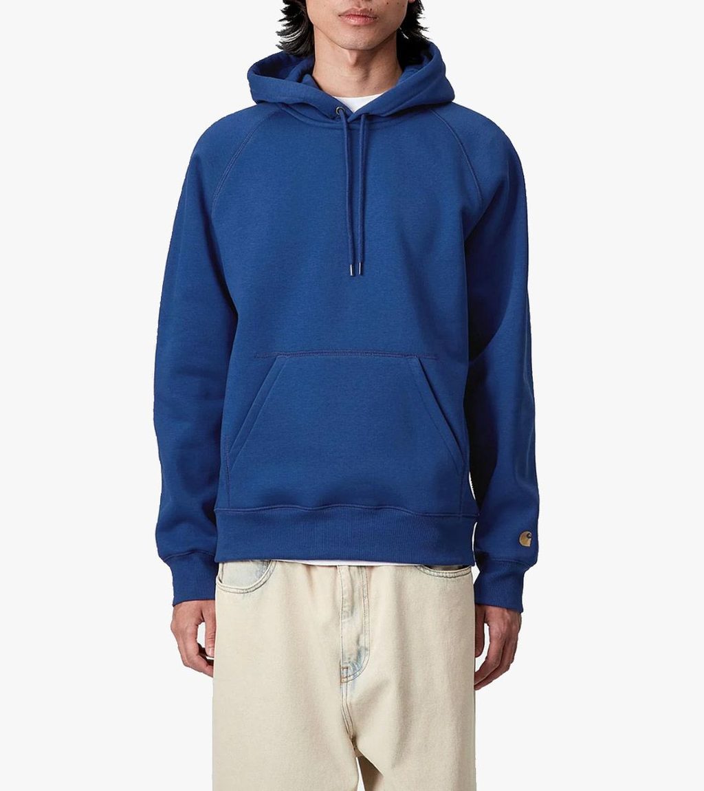 Mėlyna Hooded chase sweat