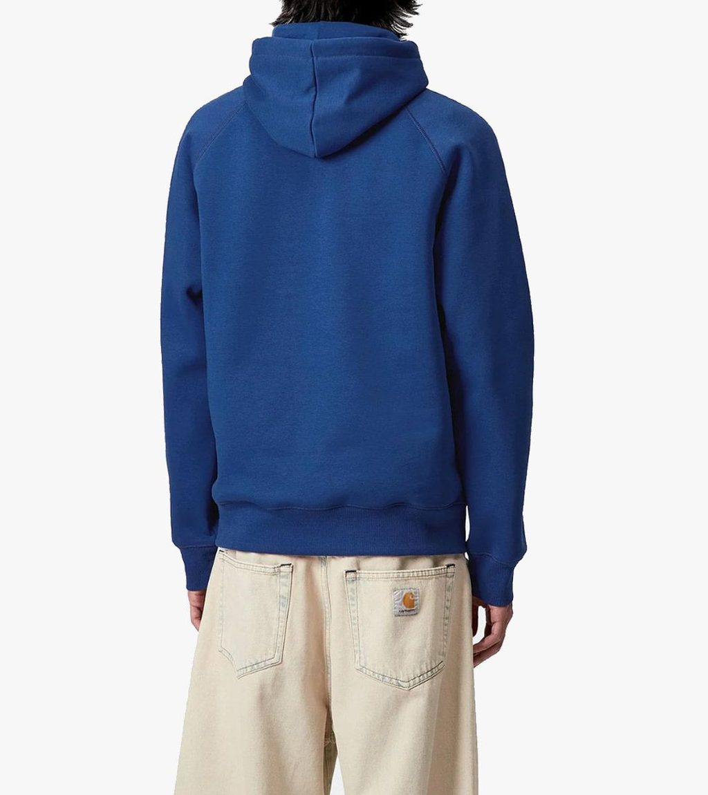 Mėlyna Hooded chase sweat
